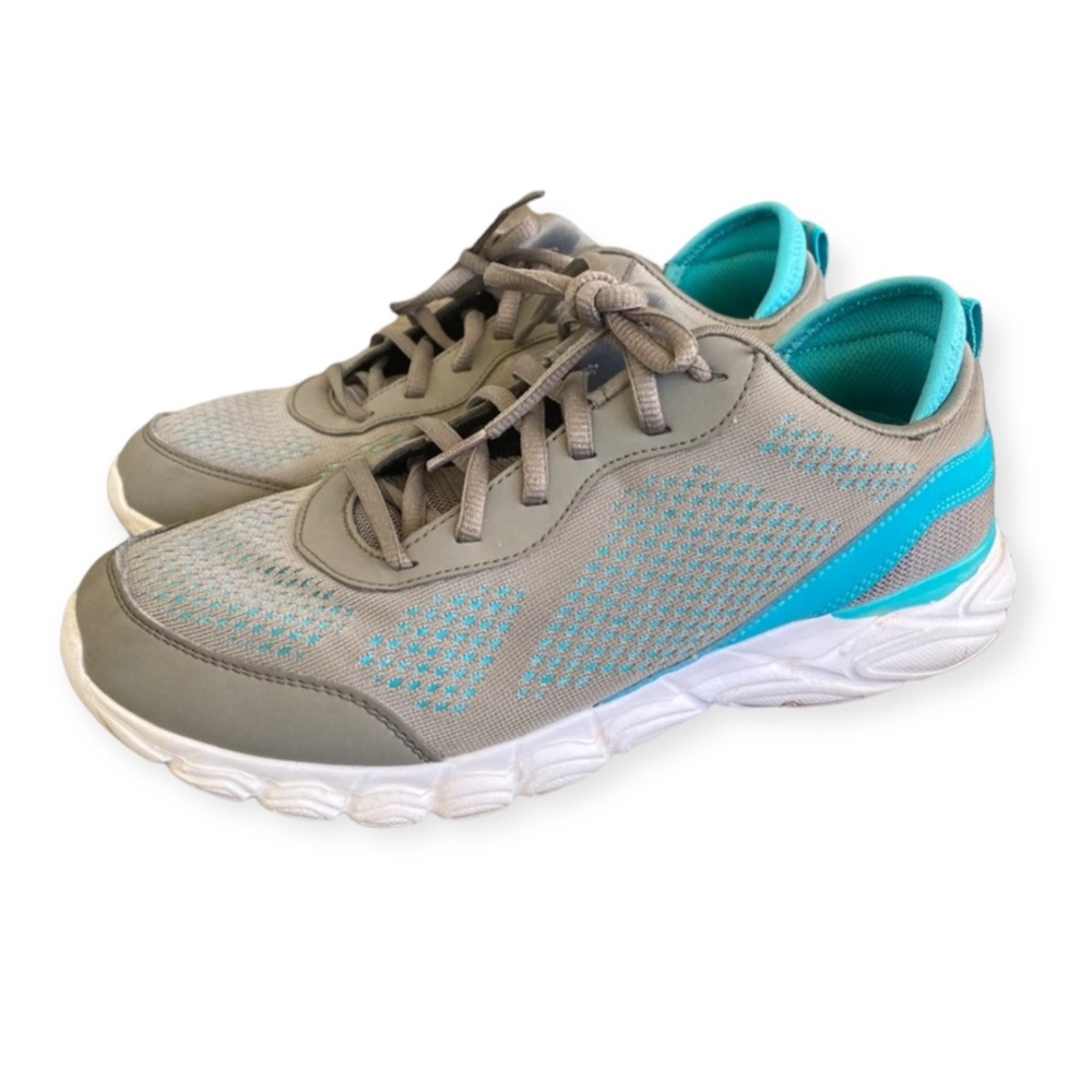 Tony Little Cheeks | Women’s Gray Blue Lightweight Fit Body Running Shoes